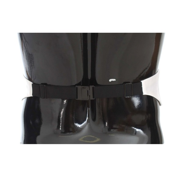 Dolce & Gabbana White Smoking Belt Silk Cummerbund - Picture 3 of 6